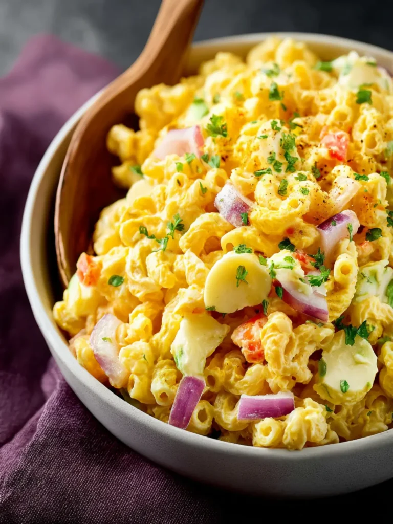 Classic Southern Macaroni Salad First Image