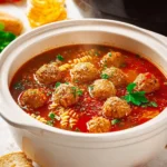 Crock Pot Italian Meatball Soup First Image