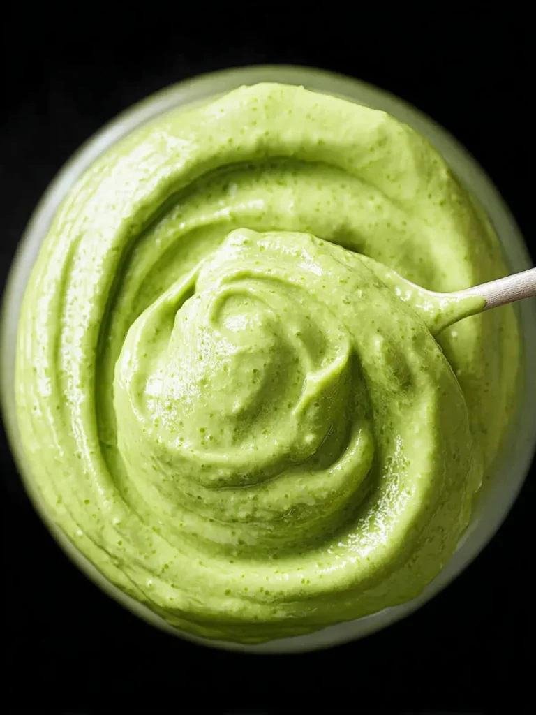 Easy Avocado Green Goddess Dressing with Greek Yogurt First Image