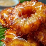 Fried Pineapple Recipe – Easy Caramelized Pineapple Dessert First Image