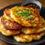 Gamjajeon (Potato Cheese Pancakes) First Image