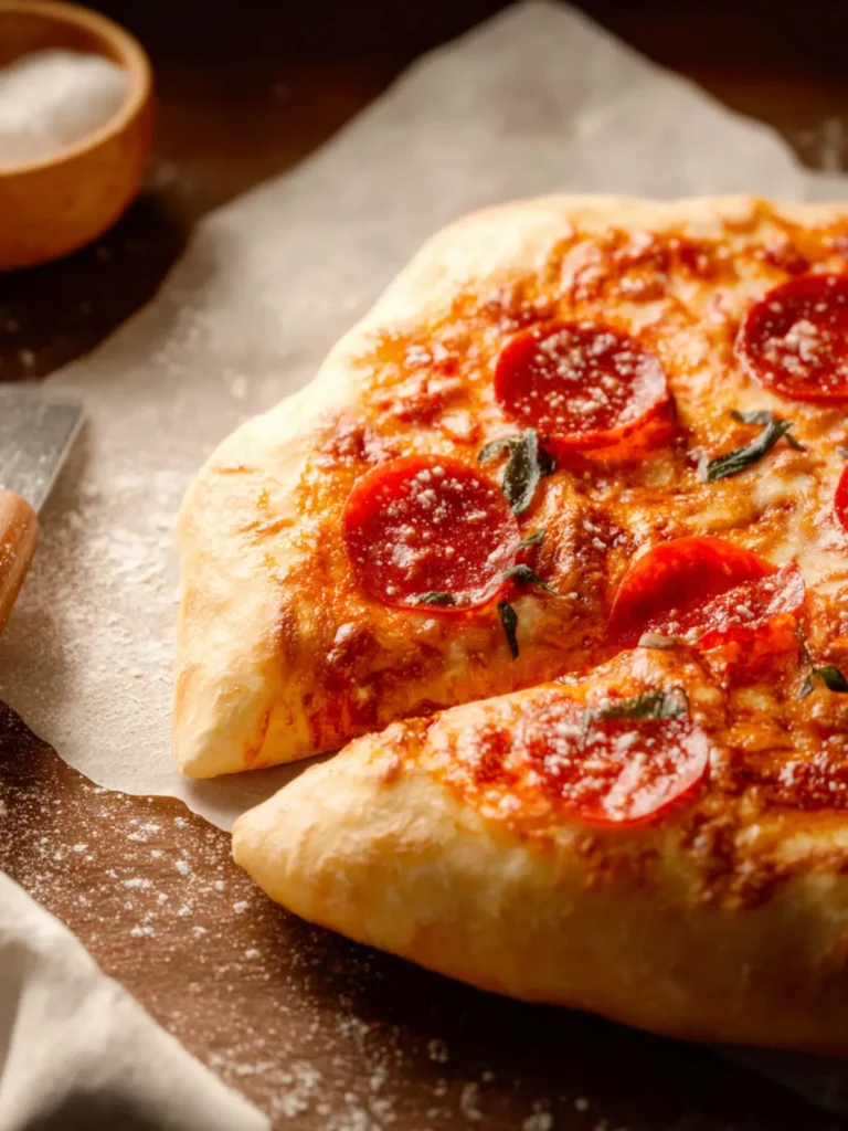 Homemade Pizza Dough First Image