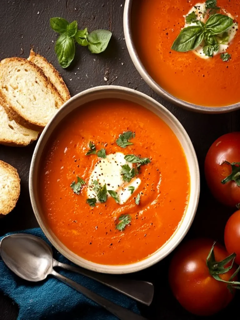 Homemade Tomato Soup First Image