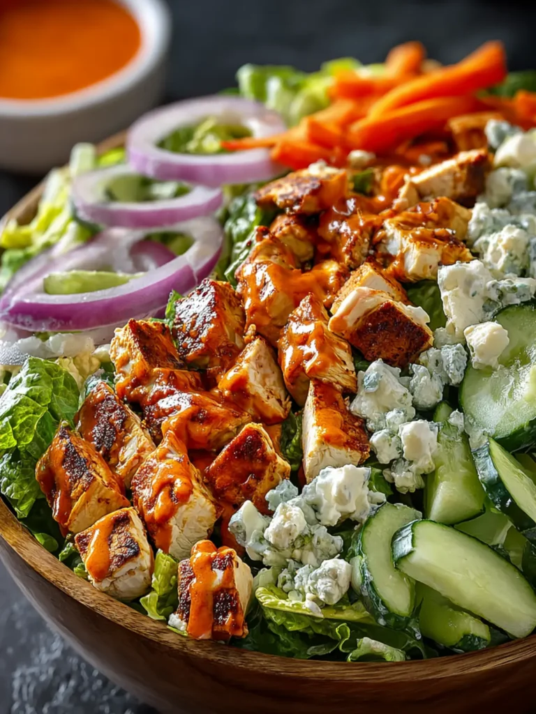 Irresistible Buffalo Chicken Salad Recipe for Zesty Flavor First Image