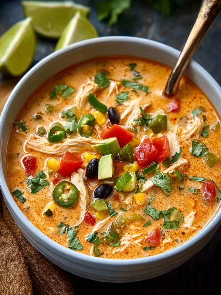 Irresistible Creamy Chicken Tortilla Soup Recipe to Savor First Image