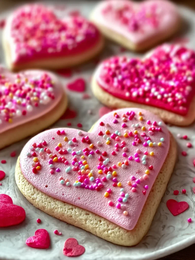 Irresistible Valentine Sugar Cookies for Love Celebrations First Image
