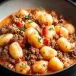 Savory Ground Beef Gnocchi: Comfort Food Delight First Image