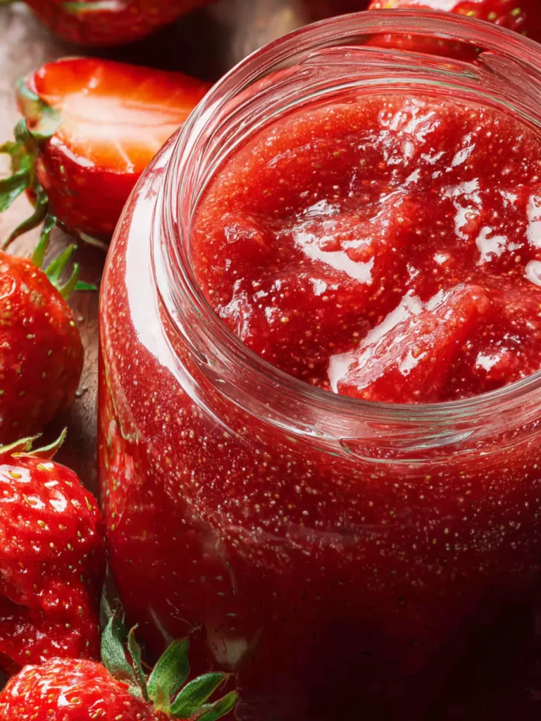 Strawberry Freezer Jam First Image