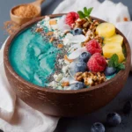 Tropical Blue Spirulina Smoothie Bowl First Image