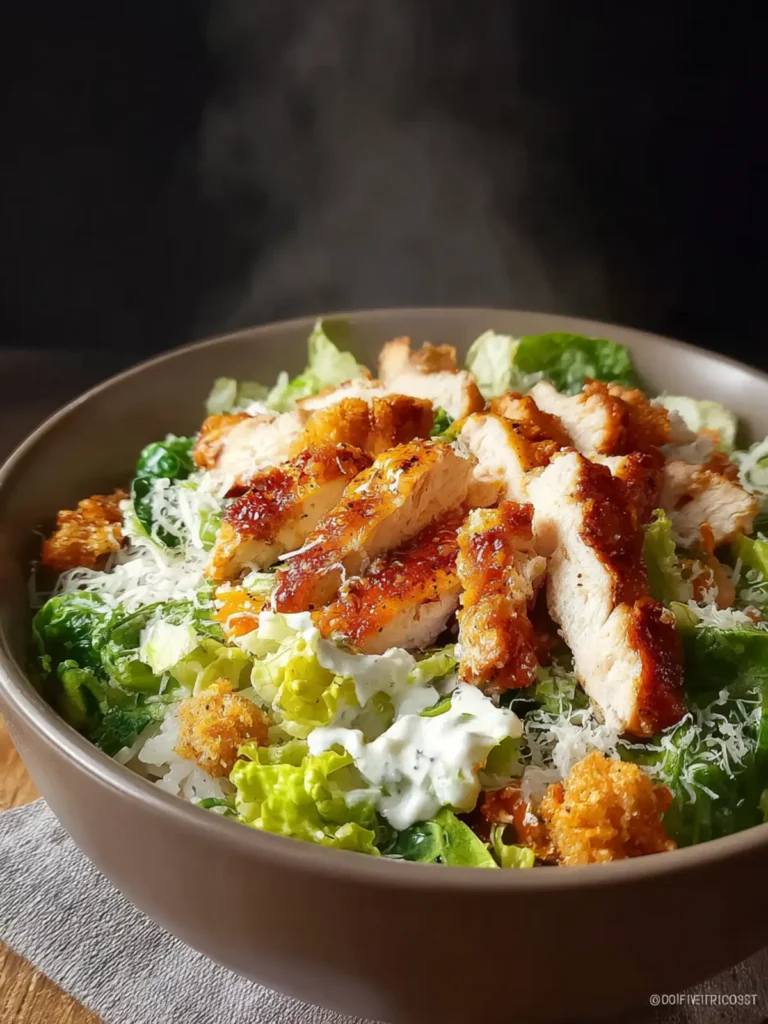 Caesar Salad Chicken Rice Bowl First Image