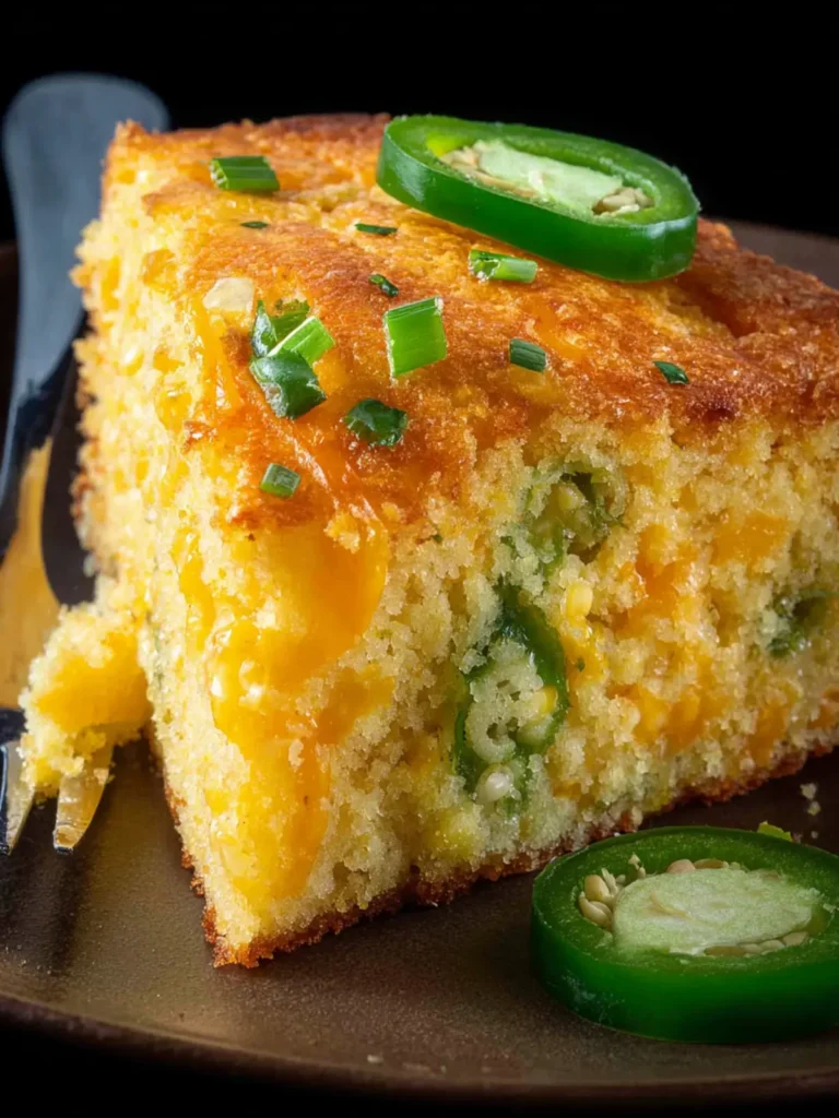 Cheddar Cheese Jalapeno Cornbread First Image