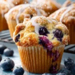 Easy Homemade Blueberry Muffin Recipe First Image