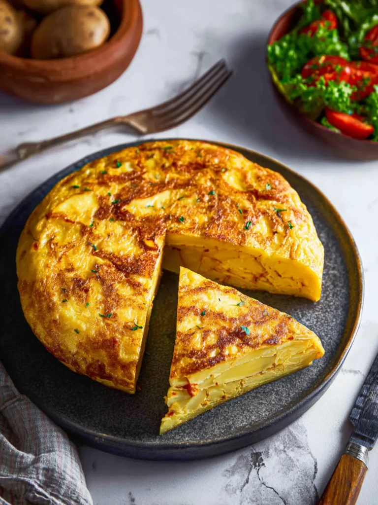 Easy Spanish Omelette Recipe (Tortilla Española) First Image