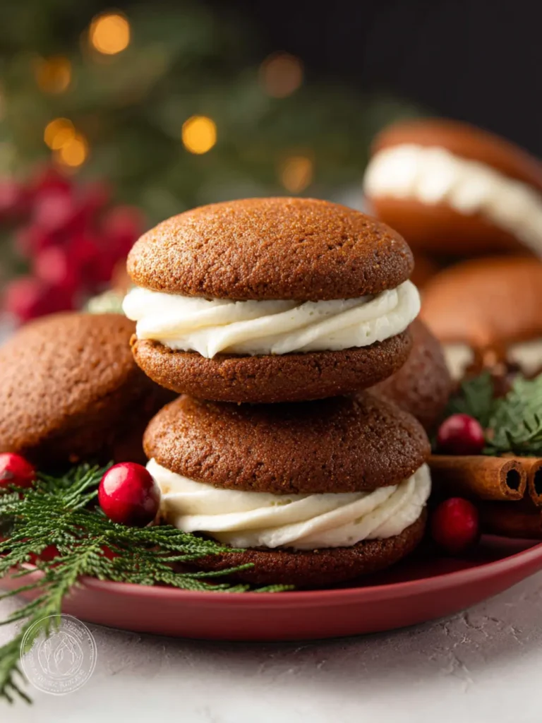 Gingerbread Whoopie Pies First Image
