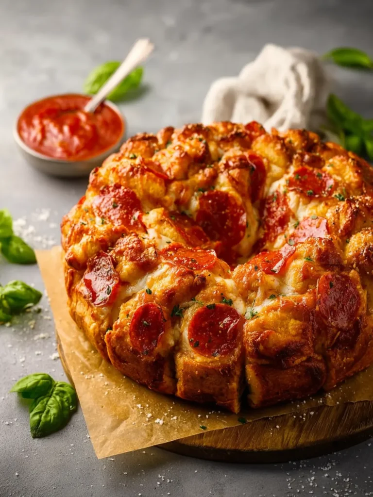 Pepperoni Pizza Monkey Bread First Image