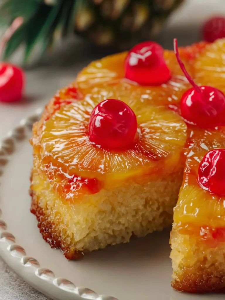 Pineapple Upside Down Cake First Image