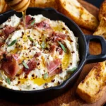 Roasted Garlic and Prosciutto Cream Cheese Dip with Hot Honey First Image