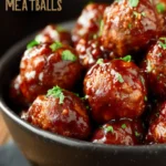 Slow Cooker Chipotle BBQ Meatballs First Image