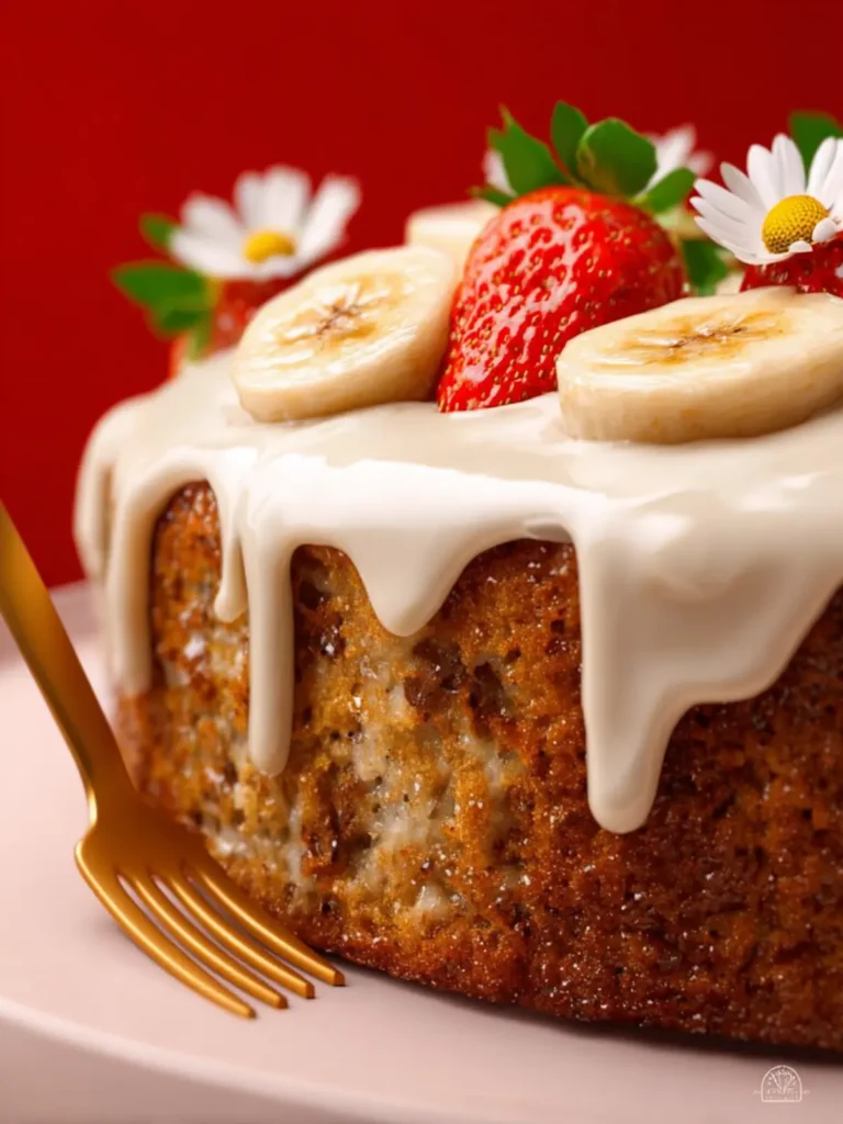 Sour Cream Banana Cake First Image