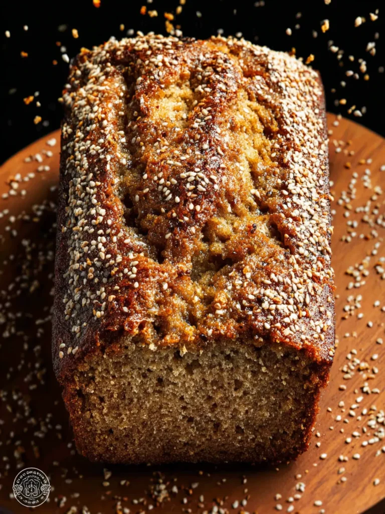Tahini Banana Bread First Image