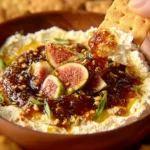 Warm Fig and Prosciutto Goat Cheese Dip First Image