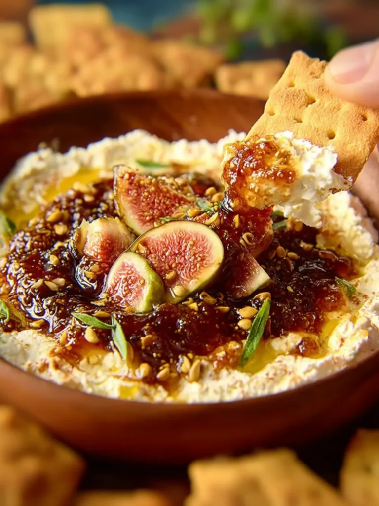 Warm Fig and Prosciutto Goat Cheese Dip First Image