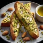 Pistachio Almond St Patrick’s Day Biscotti First Image