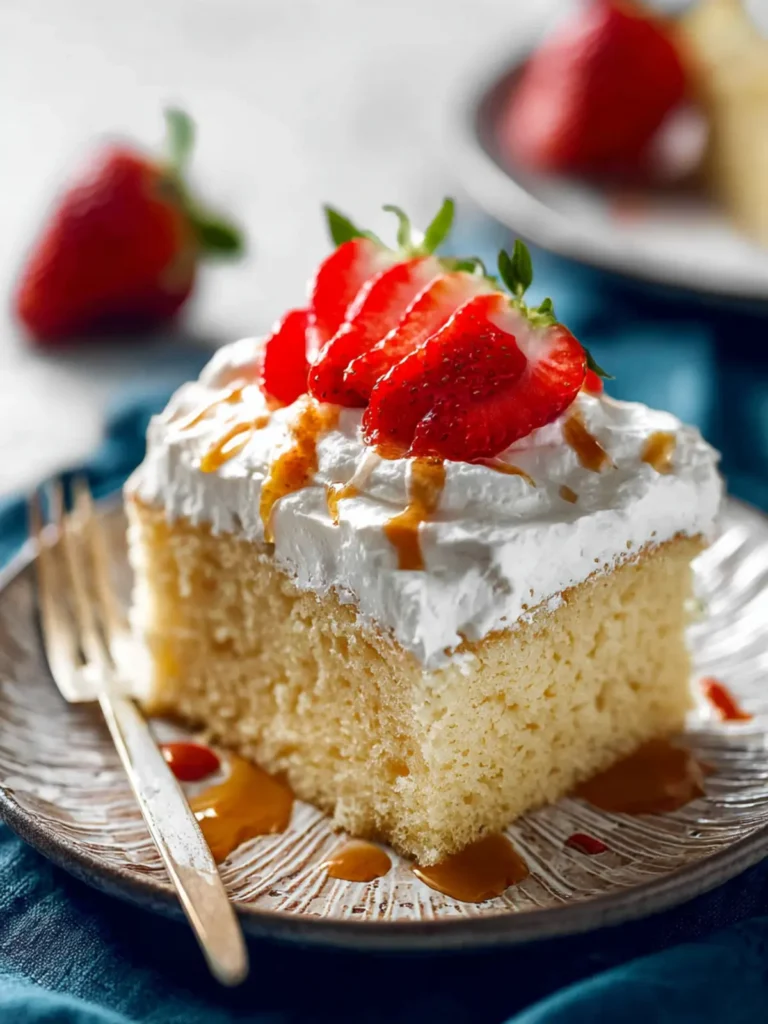Tres Leches Cake First Image