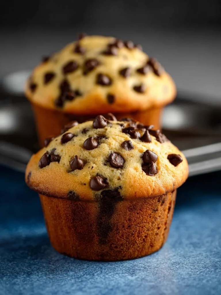 chocolate chip muffins First Image
