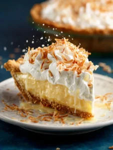 easy coconut cream pie First Image